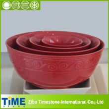 Ceramic Retro Mixing Bowl Set (15031801)